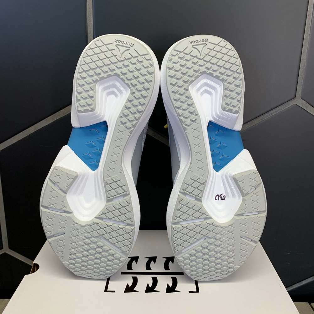 Womens Reebok Sole Fury Grey White Running Sneaker - Picture 5 of 6